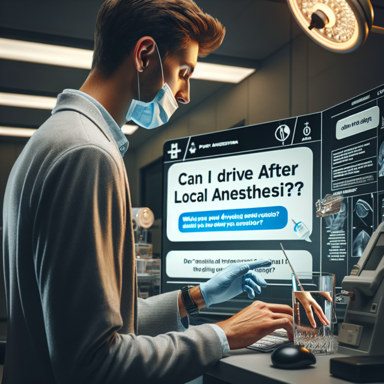 The Ultimate Guide to Driving Safely After Local Anesthesia MedicalHubNews