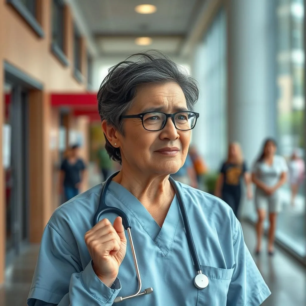 A person walking with a limp after hip replacement surgery, exploring recovery progress.