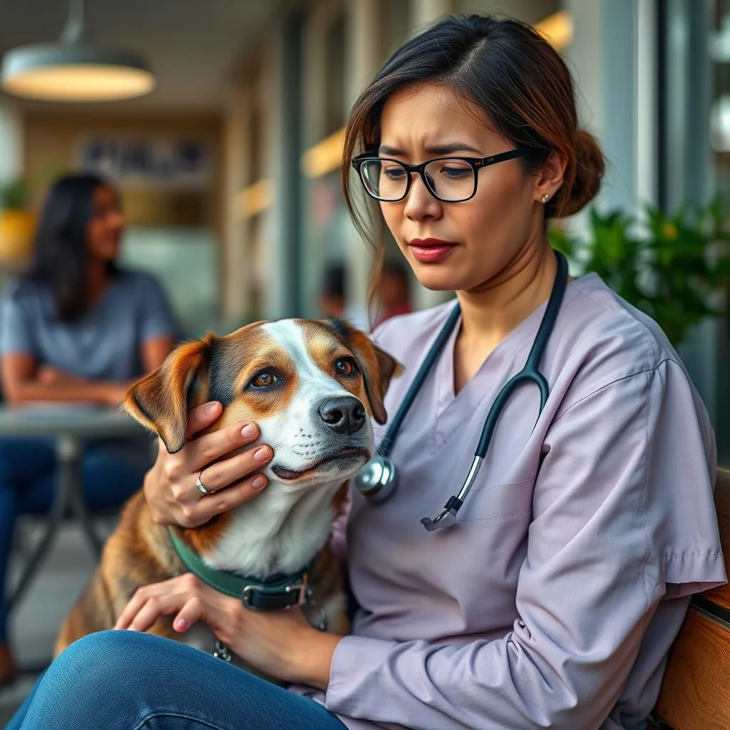 Concerned owner with dog that won't eat after surgery.